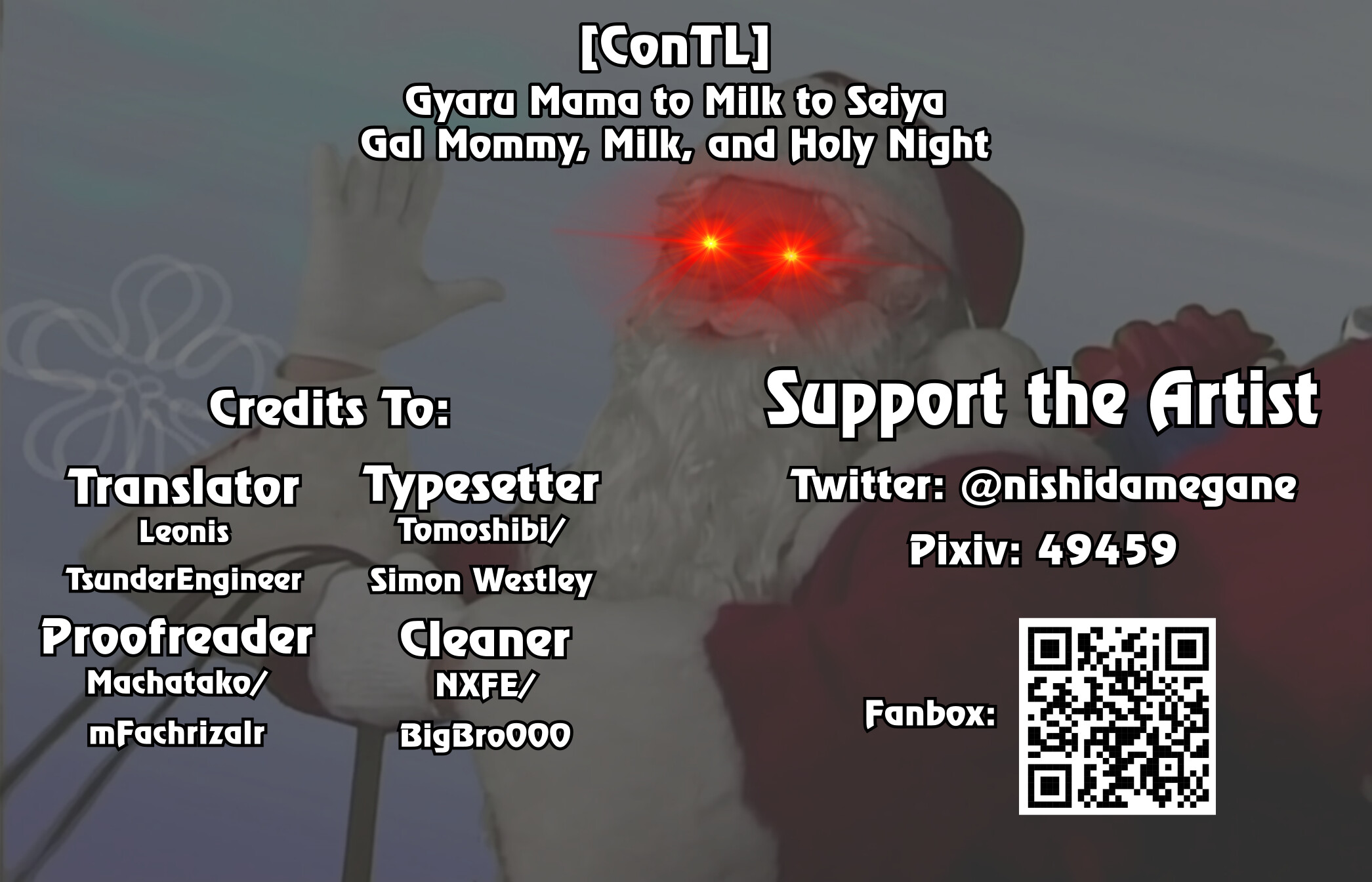 Hentai Manga Comic-Gal Mommy, Milk, and Holy Night-Read-21